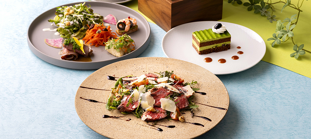 「シェフズ ランチ セレクション」サマーメニュー（6/4～）