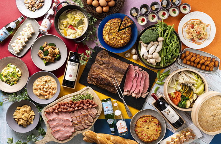 世界を旅する「ウィークエンド グルメ ランチビュッフェ」